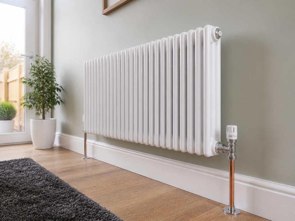 Newly installed Ideal Esprit boiler and central heating pipework